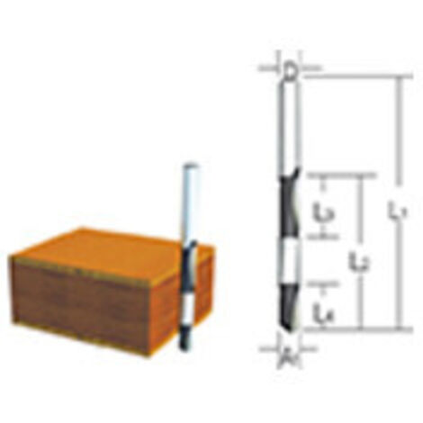 MAKITA D-09341 Doppelschneider für 6x6mm Platten