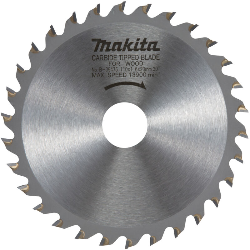 Makita Lame de scie circulaire diamètre: 165mm x 16dents pour scie à piles BSS610Laser a 89626 D 09628