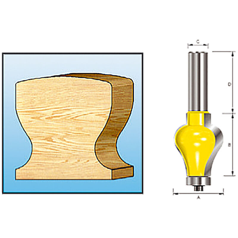 D 11829 Coupe main courante avec tige de 12 mm Makita