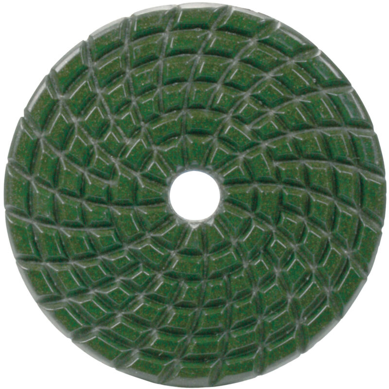 MAKITA D 15584 Disco pulidor de diamante de 100 mm para piedra con fijacion por velcro grano 50 color - vue 1
