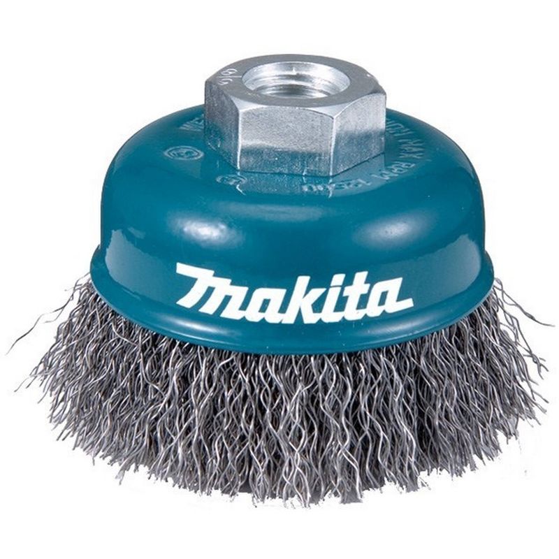 

MAKITA D-24072 - Cepillo de alambre de 60 mm insercion m14 con forma copa ondulada de acero 03 mm