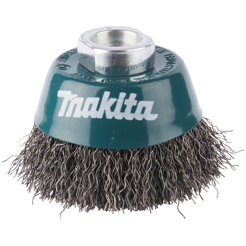 Spazzola a tazza 60 mm - 0,3 mm - M14 - Makita