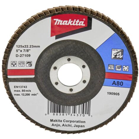Makita D-27109 Disco con falde Diametro 125 mm 1 pz.