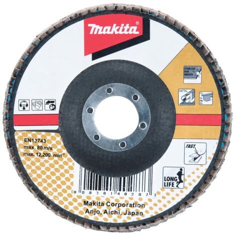 MAKITA D-27551 Zirkonium-Aluminium-Fächerscheibe