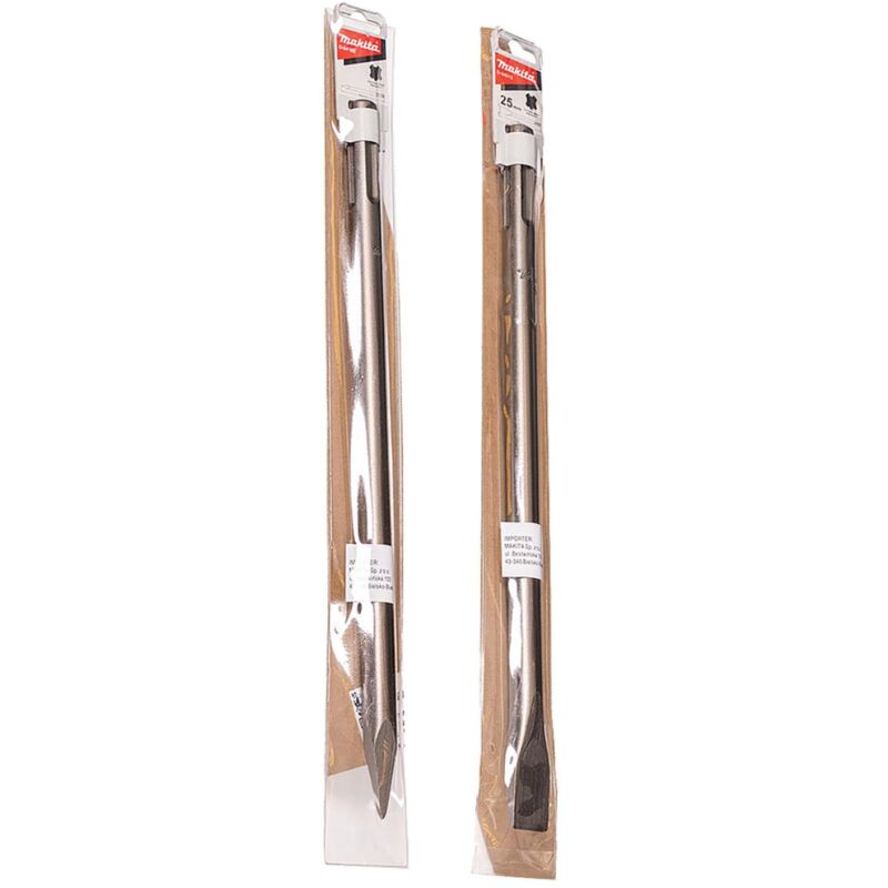 Set di scalpelli Makita sds-max, 10 pezzi sds-max - 10 pezzi