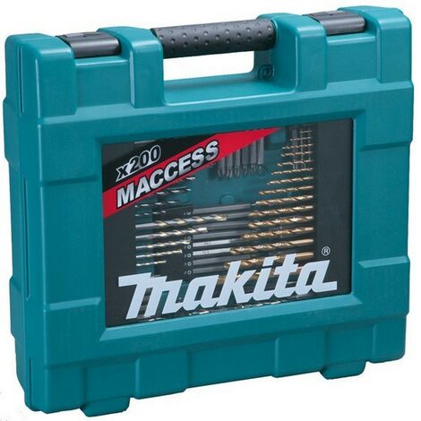 Mallette d'accessoires Makita Maccess 200pcs