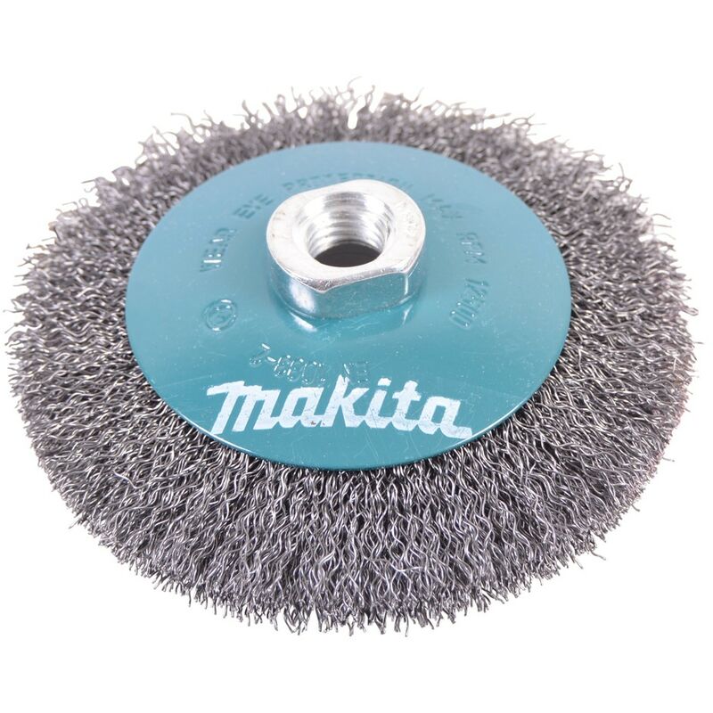 Spazzola a disco in acciaio M14 ø 115mm Makita