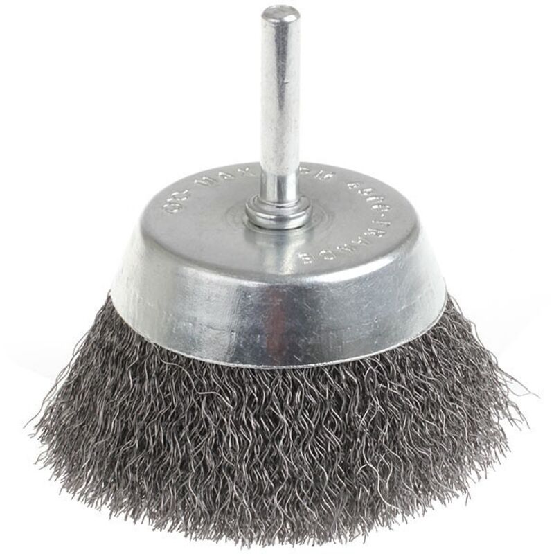 Makita Brosse boisseau à fils acier ondulés pour perceuses 50 mm D 39914