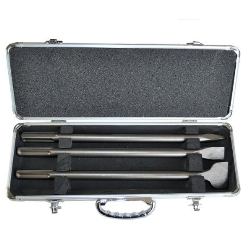 Set di scalpelli Makita sds-max, 3 pezzi sds-max - versione standard - 3 pezzi.