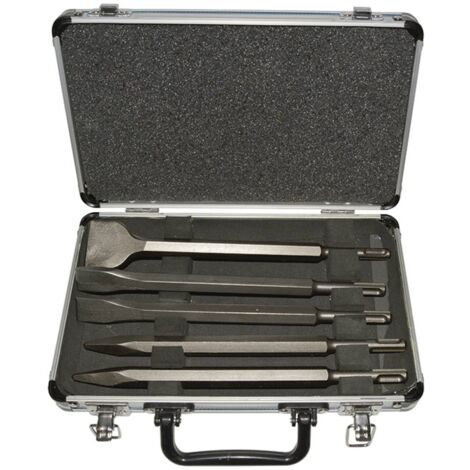 Makita D-42379 Jeu de burins 5 pièces Longueur 250 mm SDS-Plus 1 set