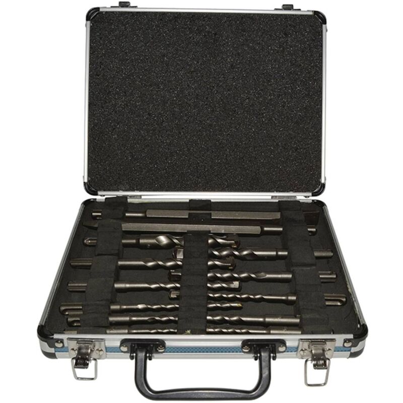 Image of D-42400 Kit punte perforatrici 13 parti 5 mm, 6 mm, 6 mm, 7 mm, 7 mm, 8 mm, 8 mm, 10 mm, 12 mm, 14 mm, 16 mm sds - Makita