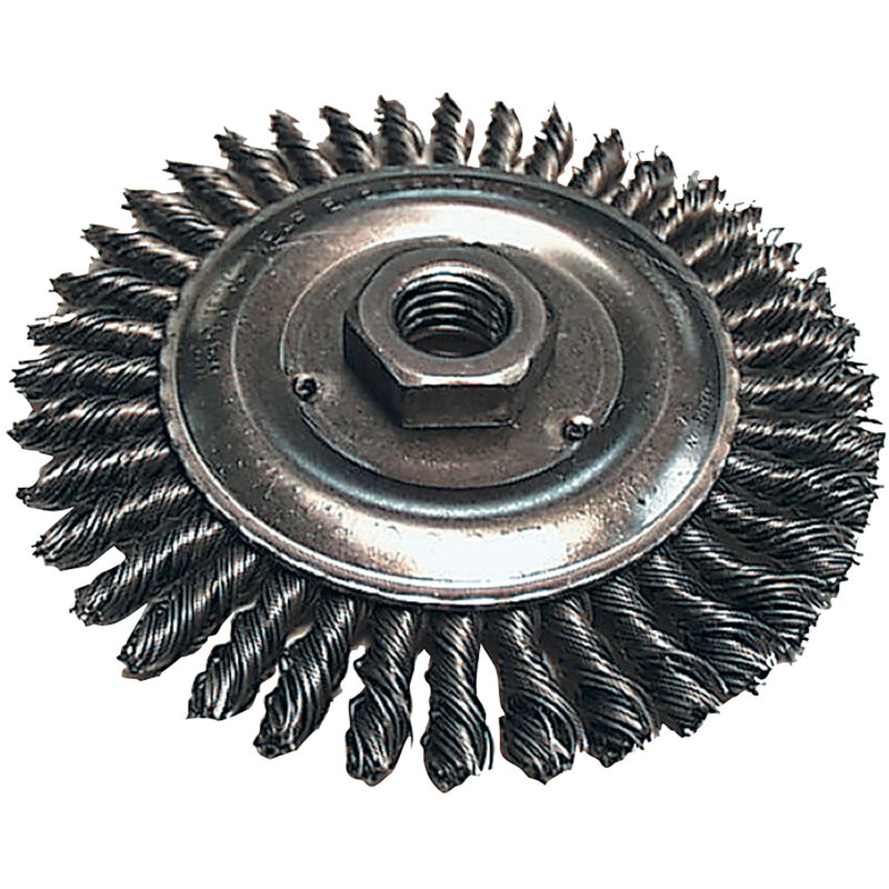 Spazzola a disco 175 mm - 0,5 mm - numero di ciuffi 26 - M14 - Makita