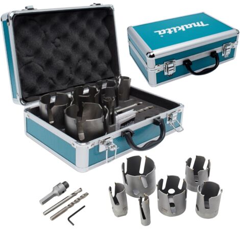 MAKITA D-51297 (9pc) Diamond core set 22-76mm