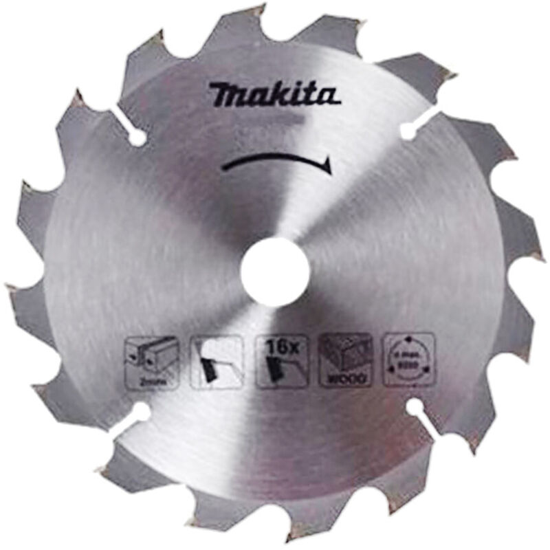 D-52554 Disco sierra circular , Specialized T.C.T, 165 x 20 mm, 16 D