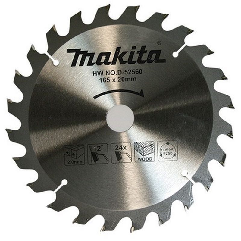 

MAKITA D-52554 - Disco hm 165x20x16t