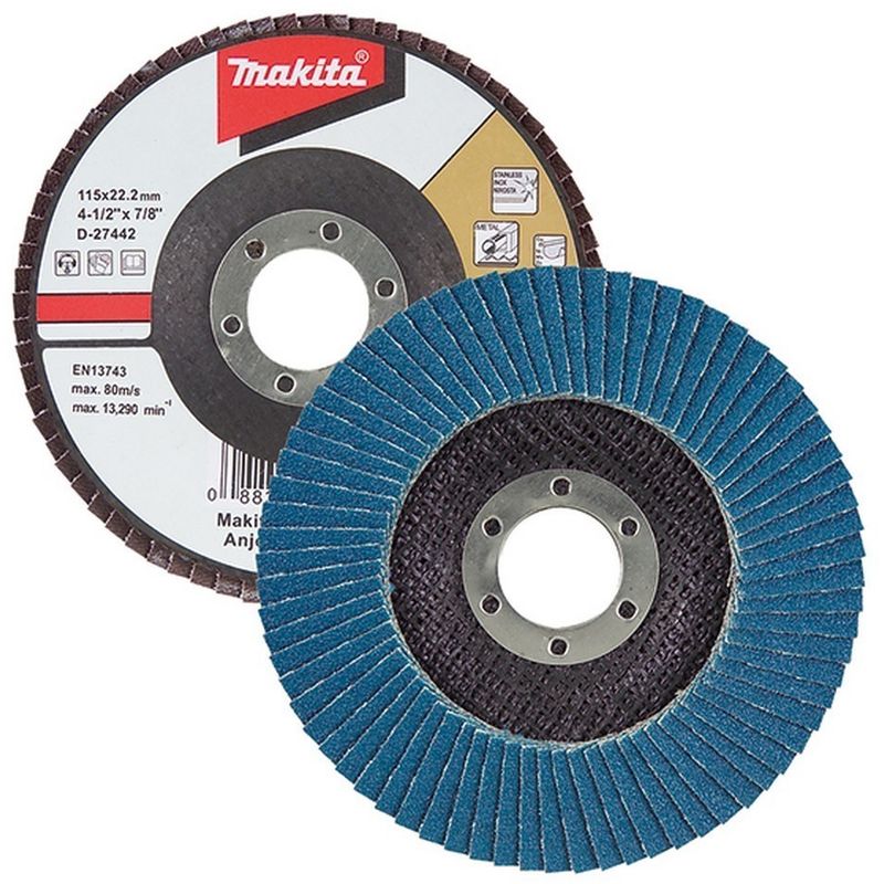 

MAKITA D-53774 - Disco de laminas de zirconio para metal diametro 125 grano 40