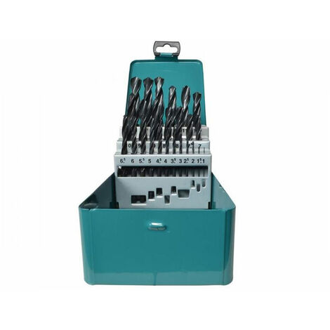 Makita D-54097 25 Piece Metal HSS-R Drill Bit Set