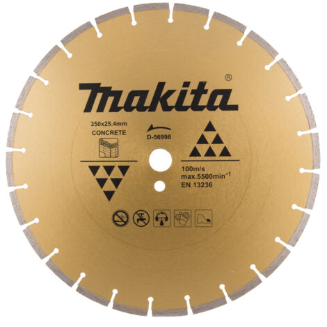 MAKITA D-56998 DIAMAK segmentierte Diamantklinge 350mm