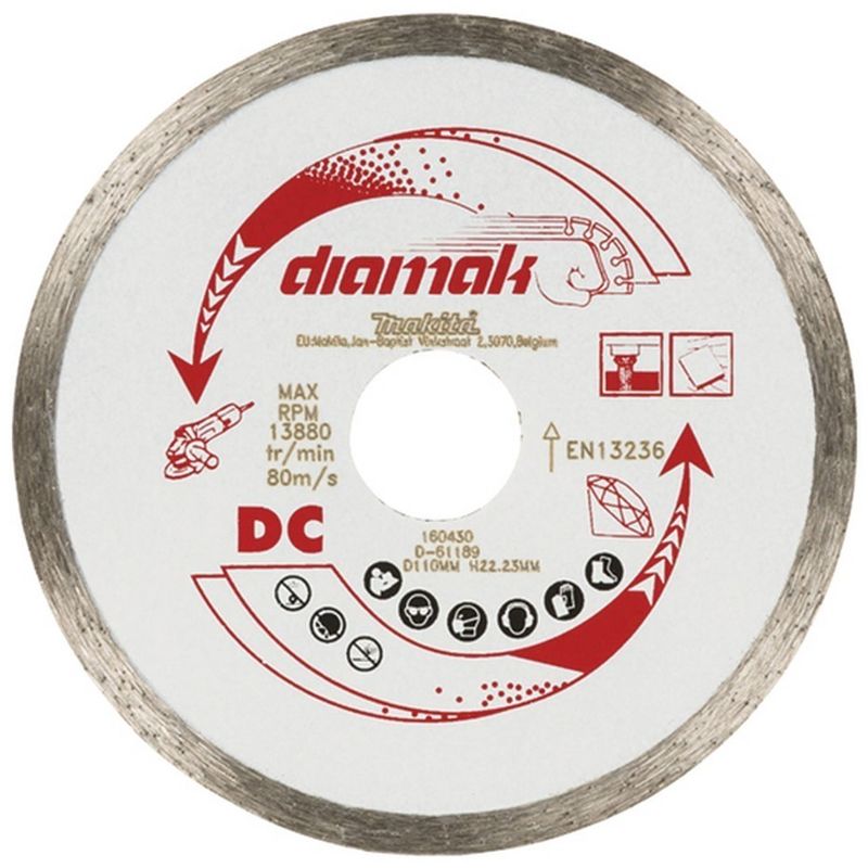 

D-61189 - Disco diamante diamak 115 banda continu - Makita