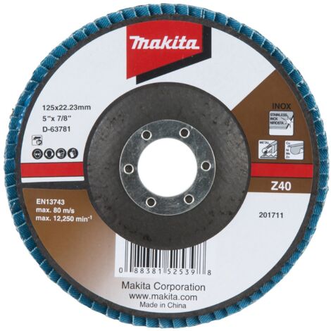 Makita D-63781 meuleuse d'angle accessoire disque abrasif disk