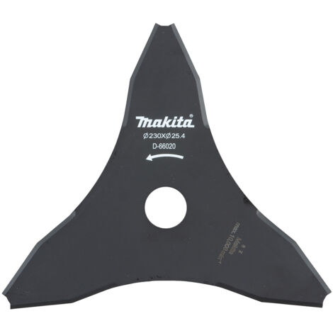 Makita D-66020 Lama Metallo Decespugliatori Ø 230mm Ø 25,4mm Spessore 3,0 3T