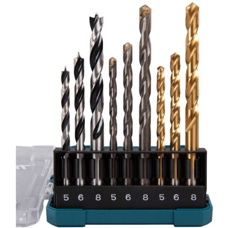 MAKITA D-71962 Bohrerkoffer für Holz, Metall und Ziegel