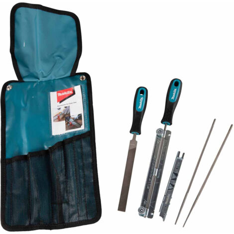 Makita D-72160 4.5mm Chainsaw Chain Shapening Set & Pouch