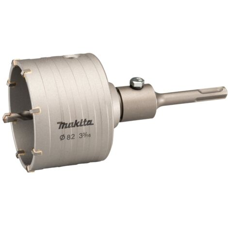 Melko Diamantboorkroon, kernboorkroon, kernboor, 220 mm, boorkroon, nuttige lengte 400 mm, gatenboor voor metselwerk, graniet, gewapend beton, natuursteen, beton, gipsplaten