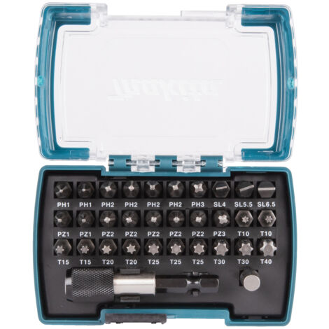 Makita D-74762 Bitset Schrauber Bit Set 32 Teilig