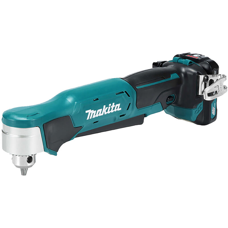 Trapano angolare a batteria Makita DA332DSYJ, 12V max., 2x 1,5 Ah e caricabatterie