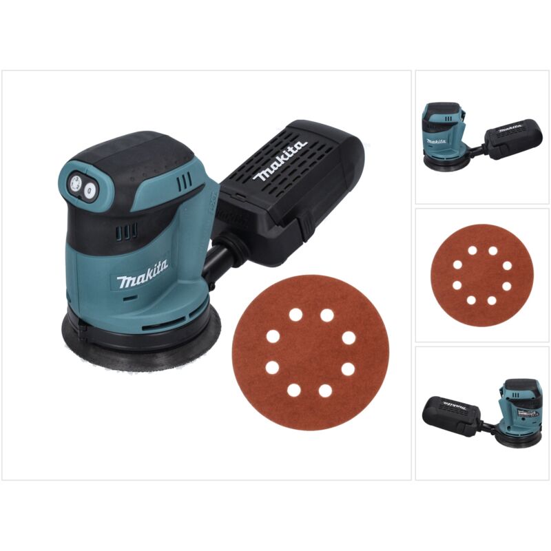 Ponceuse Excentrique Makita DBO180Z – 18V, Ø125mm, 3 Vitesses - vue 8