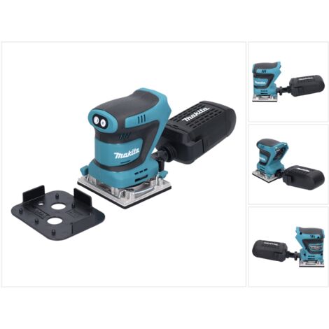 MAKITA DBO482RTJ Akku-Exzenterschleifer 18V LXT 5,0Ah 114x140mm Klemmen (2 Batterien und Ladegerät)