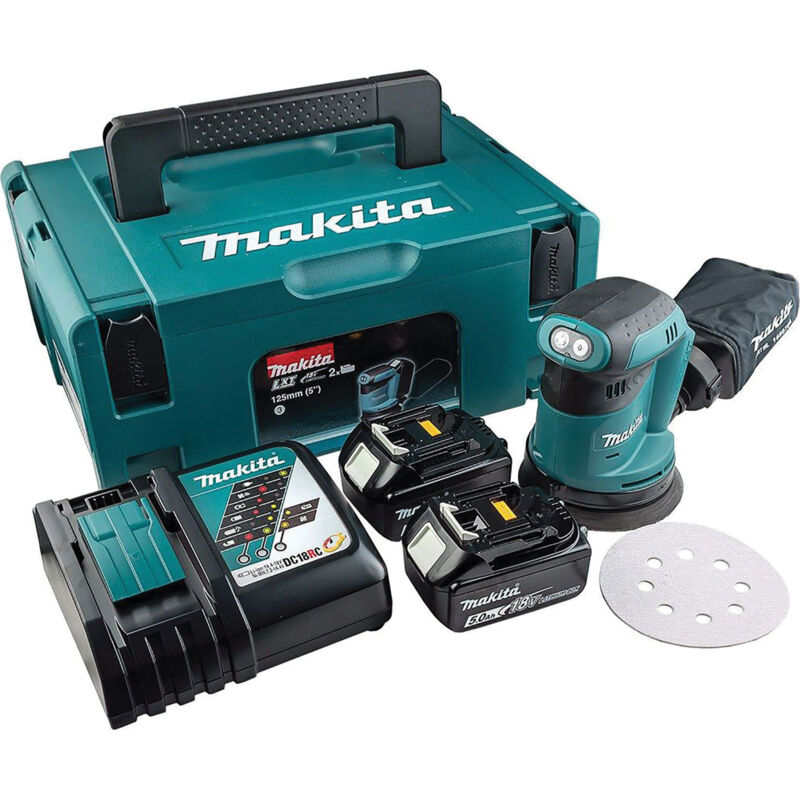 Dbo180rtj 18V Orbital Sander 125Mm Dia Pad Makita Makita US