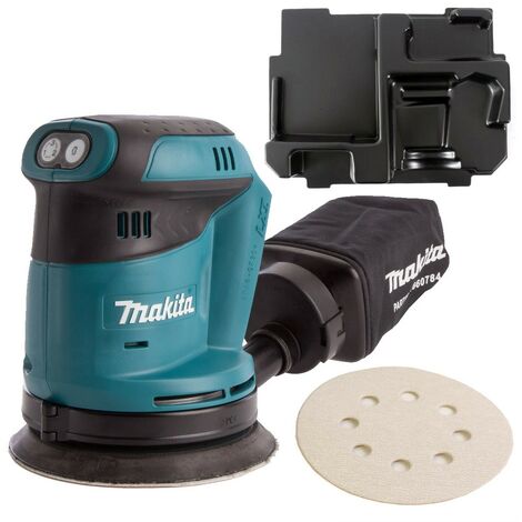 Makita DBO180Z 18v LXT 125mm Cordless Random Orbital Sander Body + Makpac Inlay
