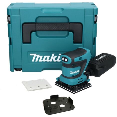 Makita DBO480Z 18v LXT 1/4 Sheet Cordless Palm Sander Hook Loop + Makpak Case