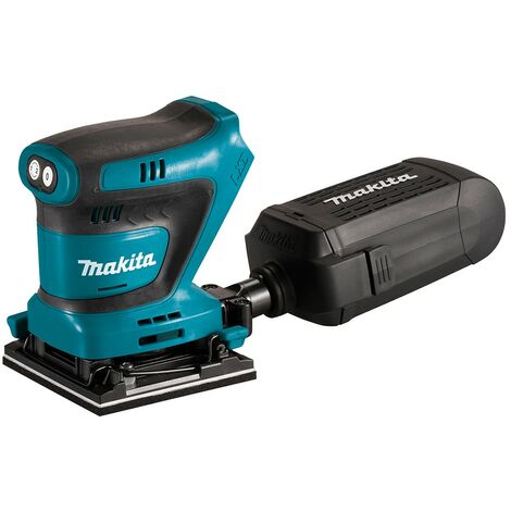 MAKITA DBO480Z LIJADORA ORBITAL 18V LXT 112X 122MM EQUIPAMIENTO Sólo máquina en caja de cartón