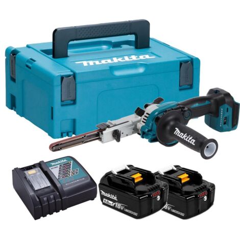 MAKITA DBS180RTJ 18v Belt sander 9 x 533mm belt