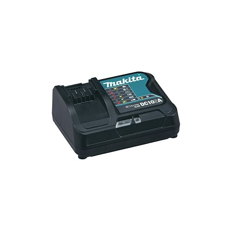 

Makita DC10SA - Cargador para baterías (10,8 V, Li-ion, 4,0Ah), color negro