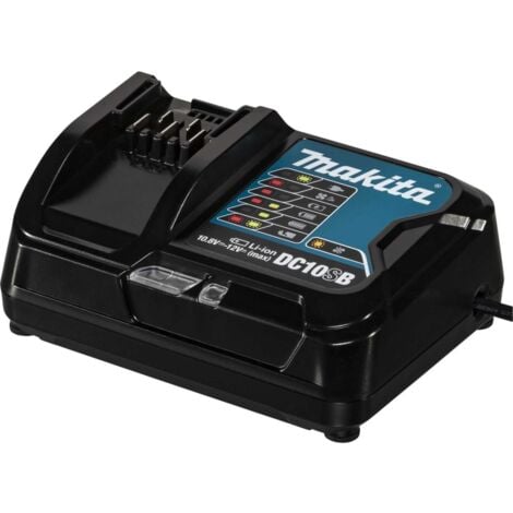 Makita DC10SB - Caricabatterie - 1 x caricare le batterie - 240 Watt