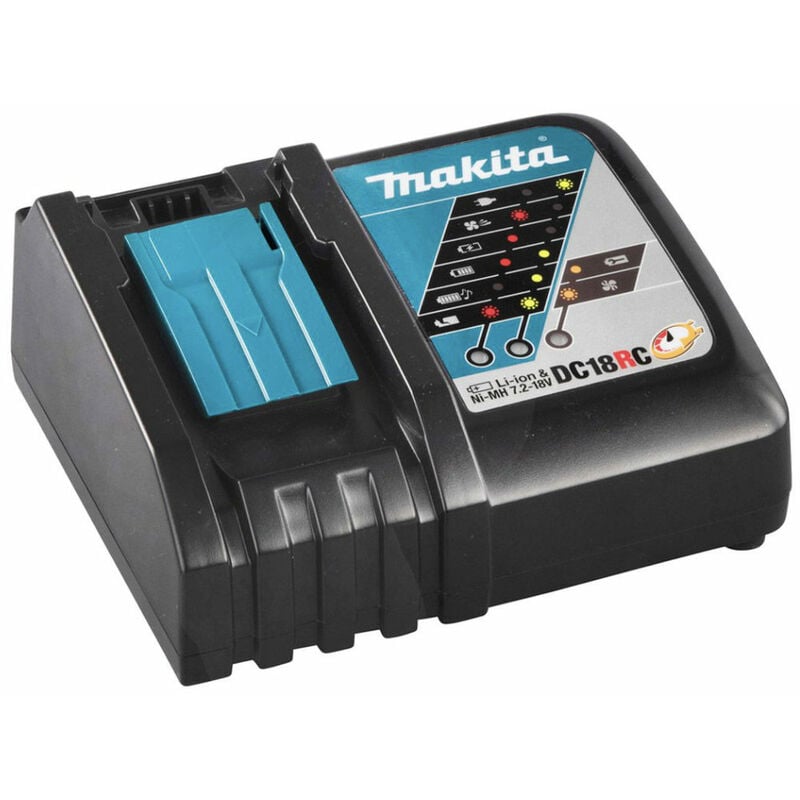 DC18RC 7.2V-18V lxt 110V Fast Battery Charger - Makita