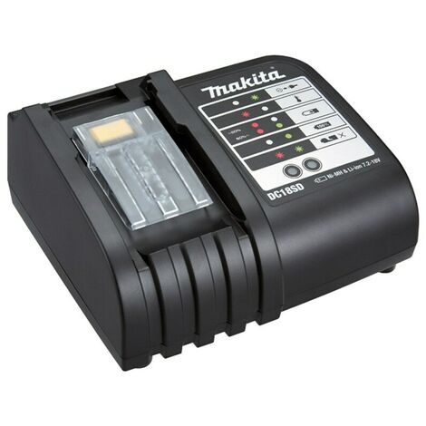 Chargeur multi-voltage 9,6 à 18 V Li-Ion et Ni-Mh - Makita DC18SD