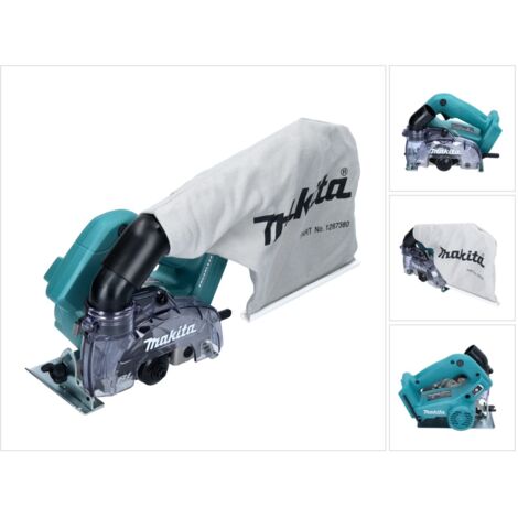 Makita DCC 500 Z Sierra circular de diamante sin cable 18 V - 125 mm - Sin escobillas - solo - sin batería, sin cargador