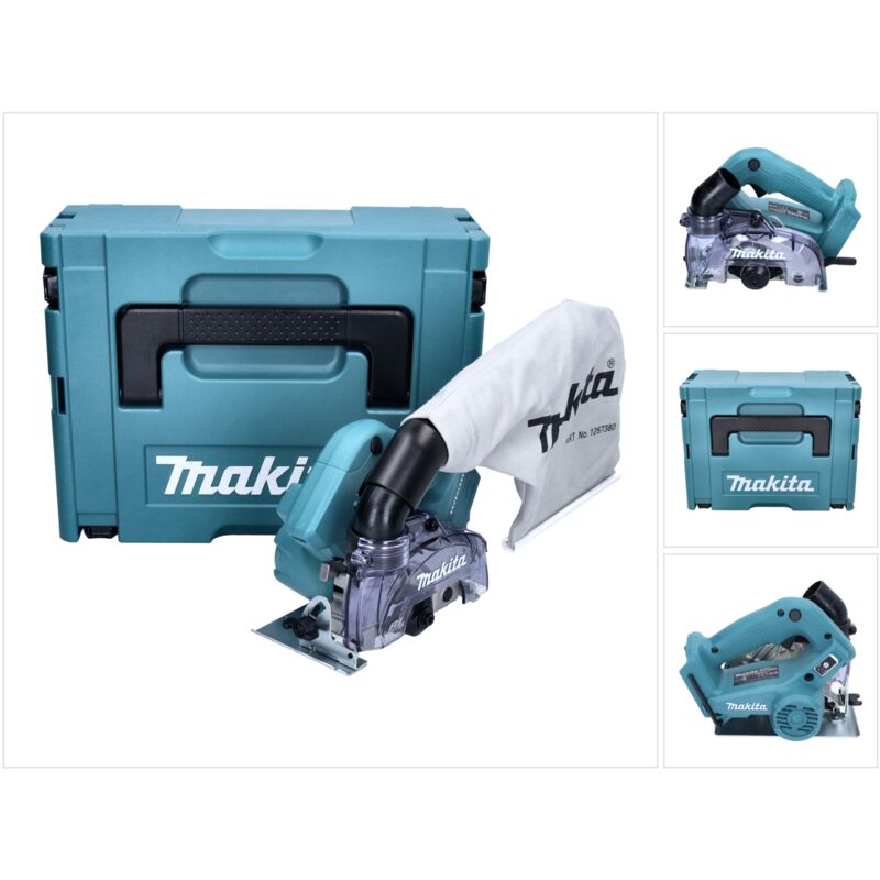Dcc 500 zj Scie circulaire diamant sans fil 18 v - 125 mm - Brushless + Makpac - sans batterie, sans chargeur - Makita