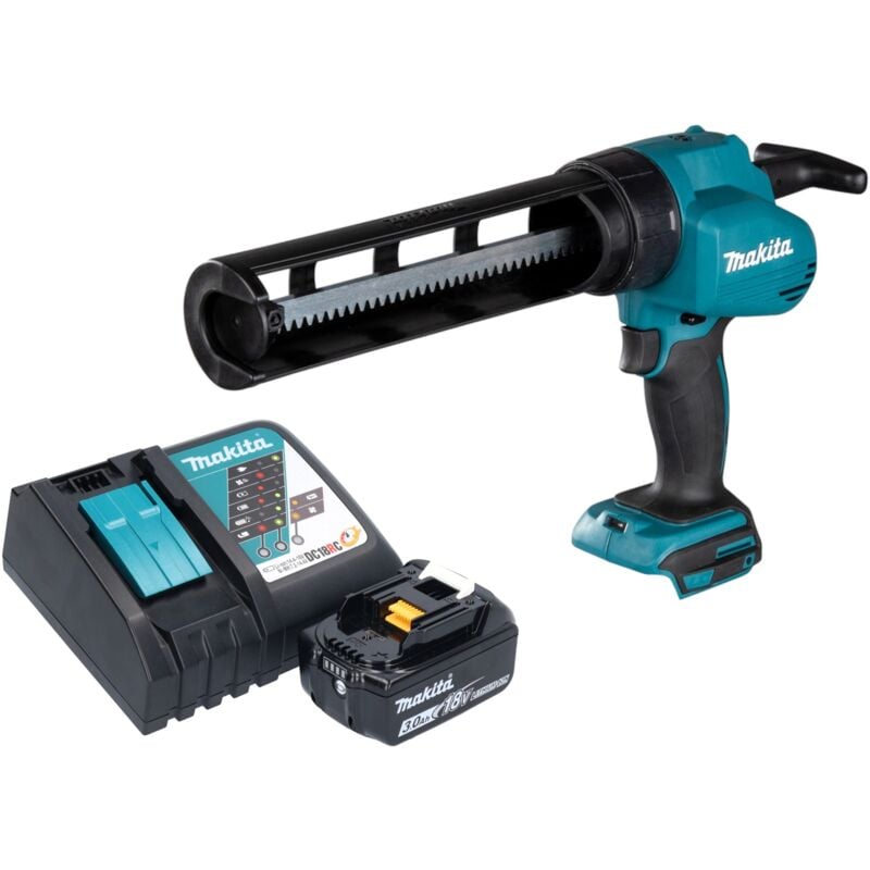Dcg 180 RF1 Pistolet à cartouche sans fil 18 v + 1x batterie 3,0 Ah + chargeur - Makita