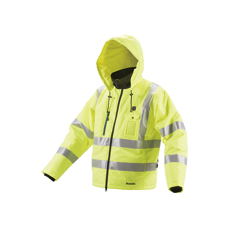 MAKITA DCJ206ZM Giacca Riscaldata Alta Visibilità