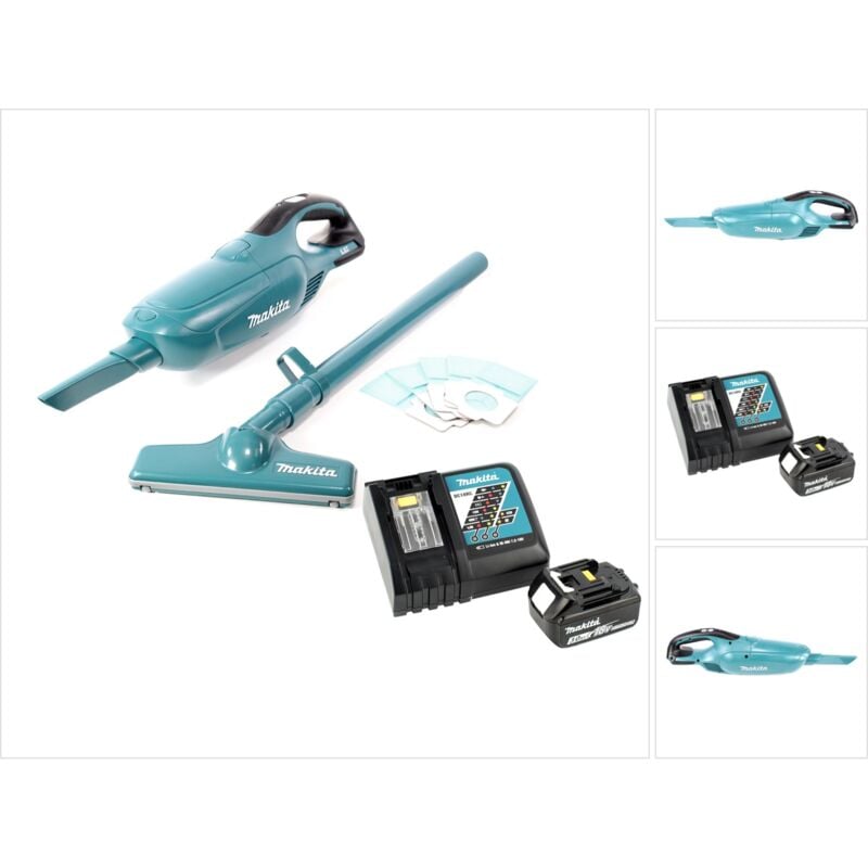 Makita - dcl 182 RF1 Aspirateur à batterie 18 v + 1x batterie 3,0 Ah + chargeur