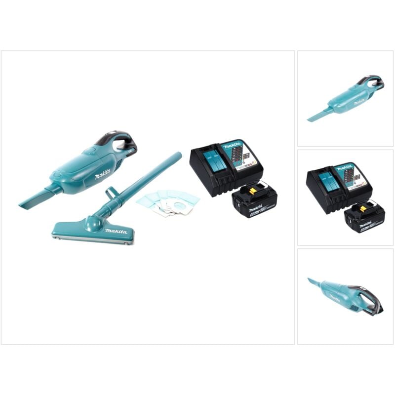 Makita - dcl 182 RG1 Aspirateur sans fil 18 v + 1x batterie 6,0 Ah + chargeur