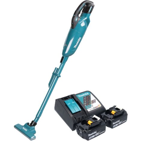 Makita DCL 283 FRM Akku Staubsauger 18 V 0,73 l Brushless + 2x Akku 4,0 Ah + Ladegerät