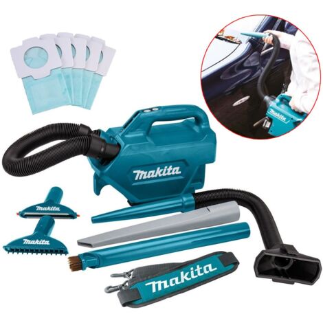 Makita DCL184Z 18v LXT Brushless Vacuum Cleaner Blower + Attachments + Nozzle