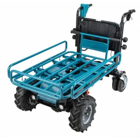 Makita DCU604Z Carriola a telaio tubolare 300 kg LXT 36 V senza batterie